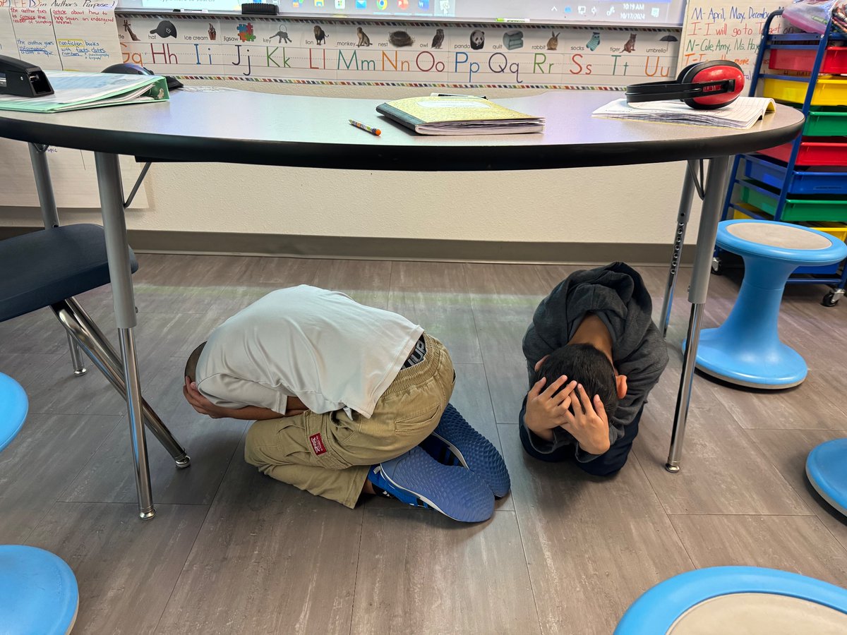 GElias_CTES's tweet photo. Great ShakeOut Practice Drill!!
#CCIES #CIELOG #SHAKEOUT https://t.co/zsJGbnFns3