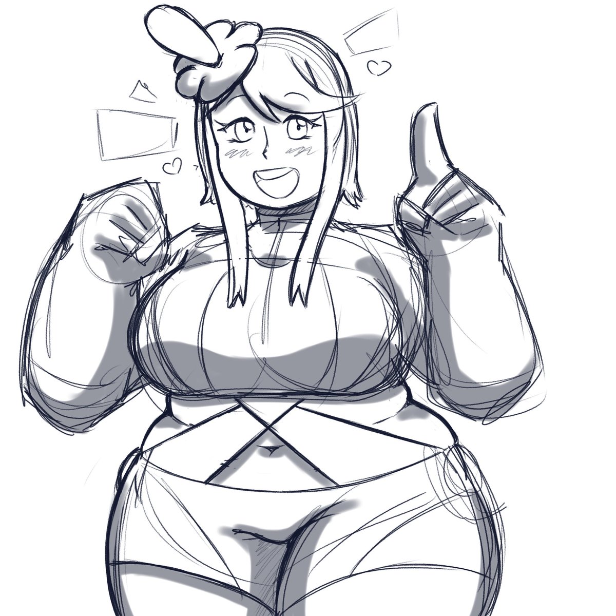 realisticdino's tweet image. [✨WIP✨]
I wanna draw Skyla, its been too long since ive drawn pokemon lesbians so heres some basic doodles of my girlies.

#Pokemon #Skyla #Elesa #WIP