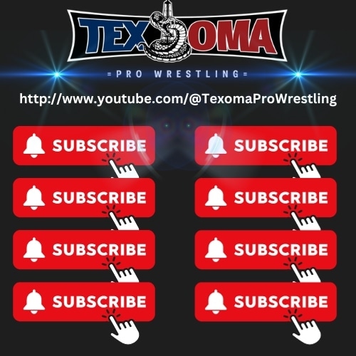 Go like and subscribe to our channel. You can watch past and present matches! 

youtube.com/@TexomaProWres…