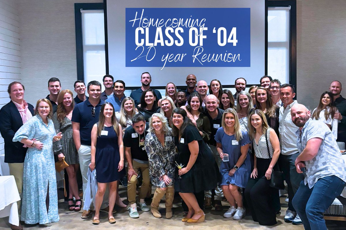 CharChristAlum's tweet photo. Several graduates of the Class of 2004 and family members spent time together for a reunion as part of Homecoming weekend. They had a great time and we love seeing our alumni reconnect! #ccsKnights #foreveraKnight #classof2004 #ThrowbackThursday #tbt https://t.co/dM2F0bnYR7