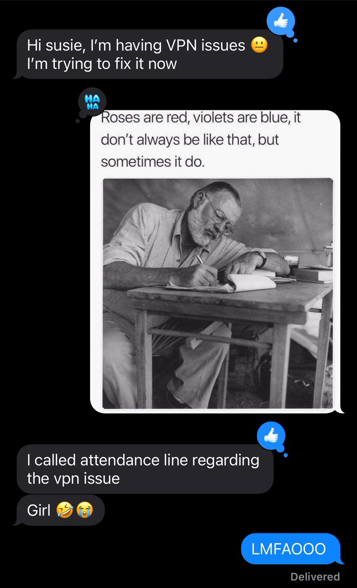 magicscorpios's tweet photo. my coworkers have the most unserious coworker (me) https://t.co/4QVut3Y1sB
