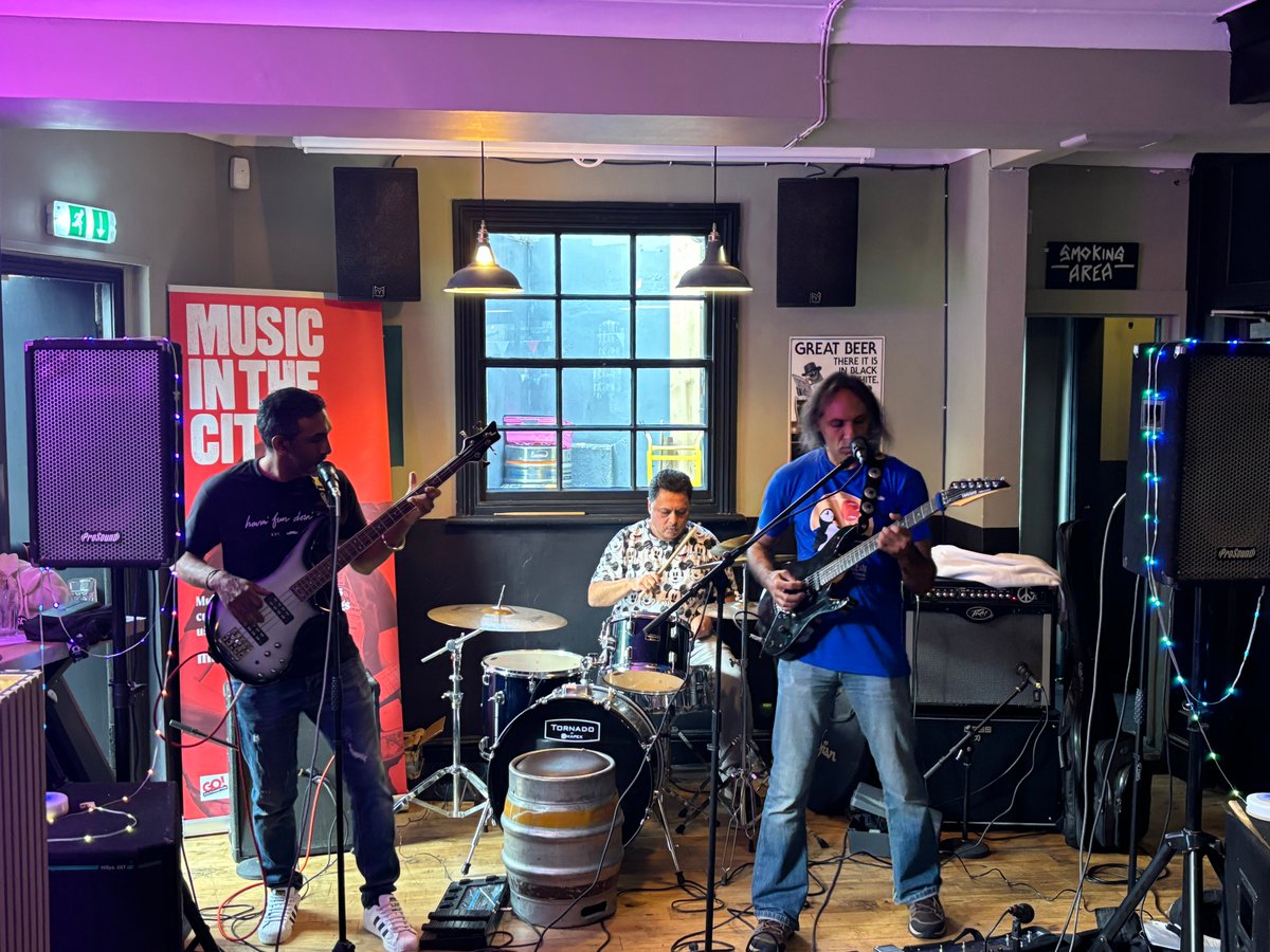 Thanks to all who came to see us rock out at the Overdraft on 28Sep2024 for Music In The City :)