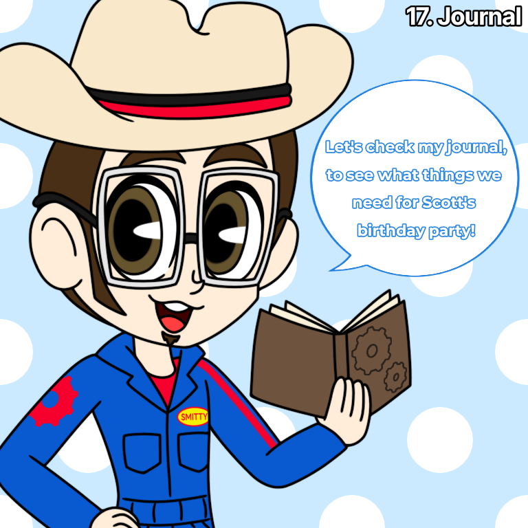 whitneygolucky's tweet photo. Inktober Day 17: Journal
Smitty has his Journal Ready! π
#Inktober #Inktober2024 #Inktober17 #InktoberJournal #ImaginationMovers #SmittySmith #ScottSmith #MoverSmitty @iMovers https://t.co/wrUVXpI8yh