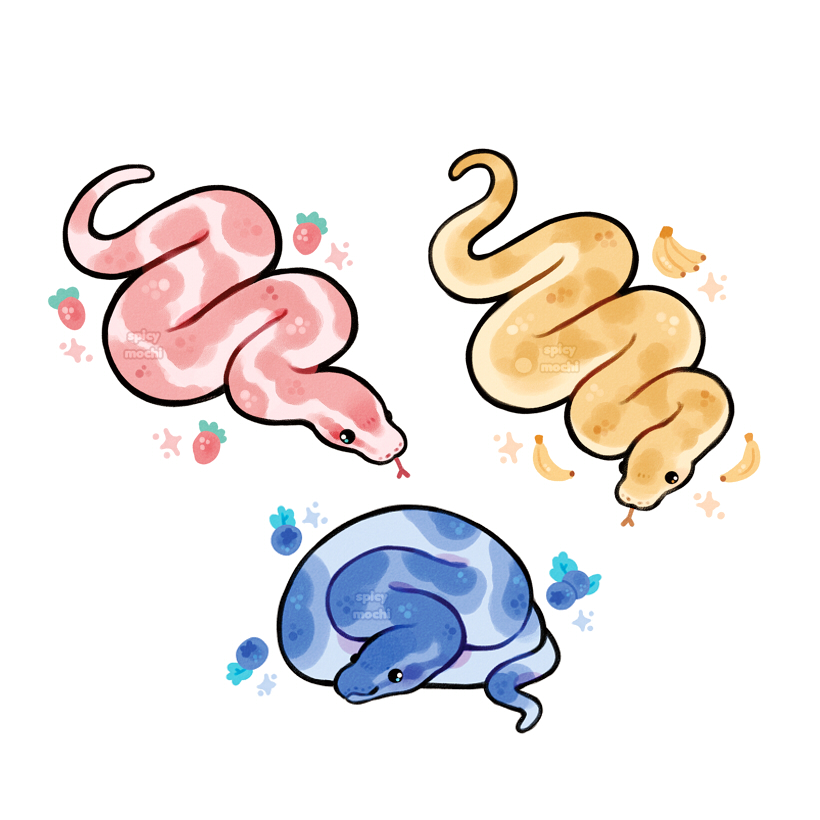 choose your fav fruit snake