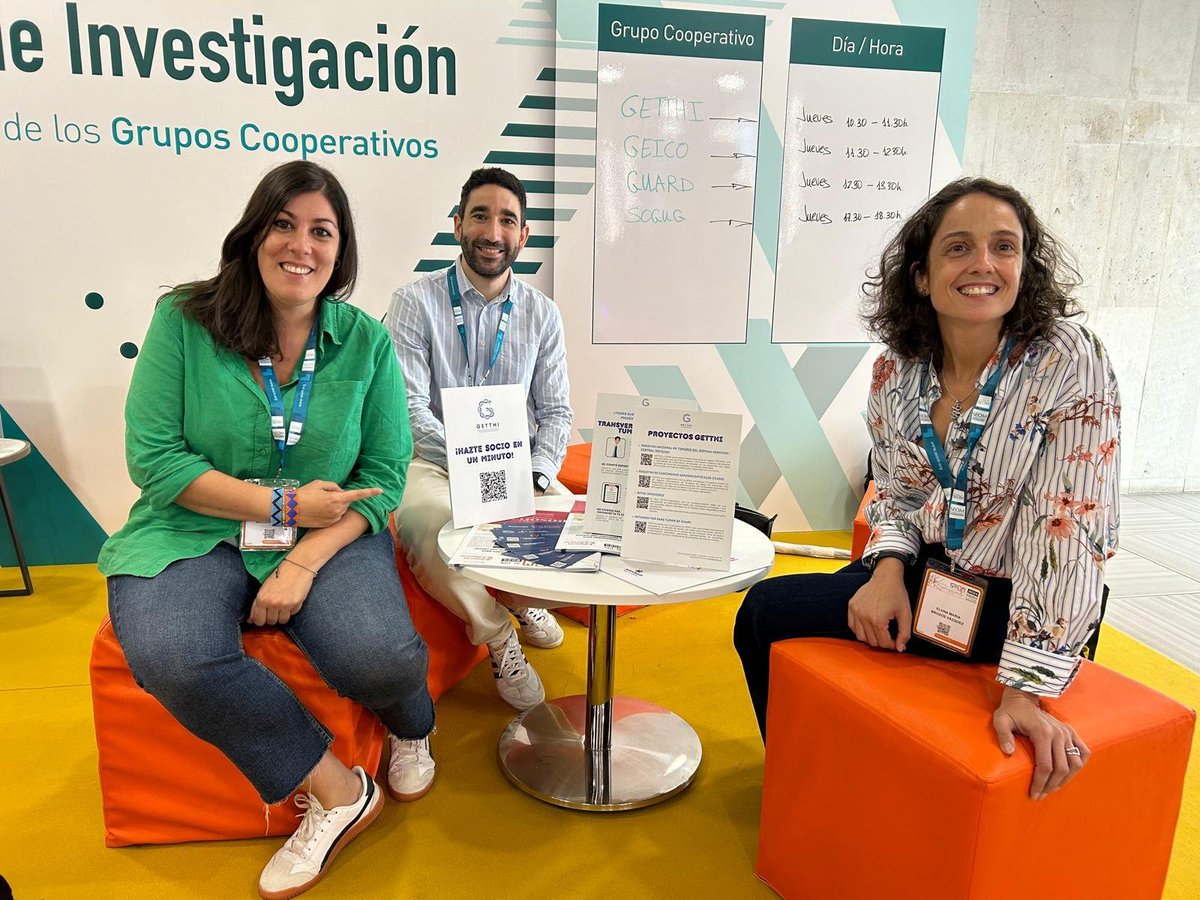 GrupoGethi's tweet photo. Presentes en SEOM! Encantados de coincidir y seguir aprendiendo.
#SEOM2024 #GETTHI https://t.co/3vuNKcRs61