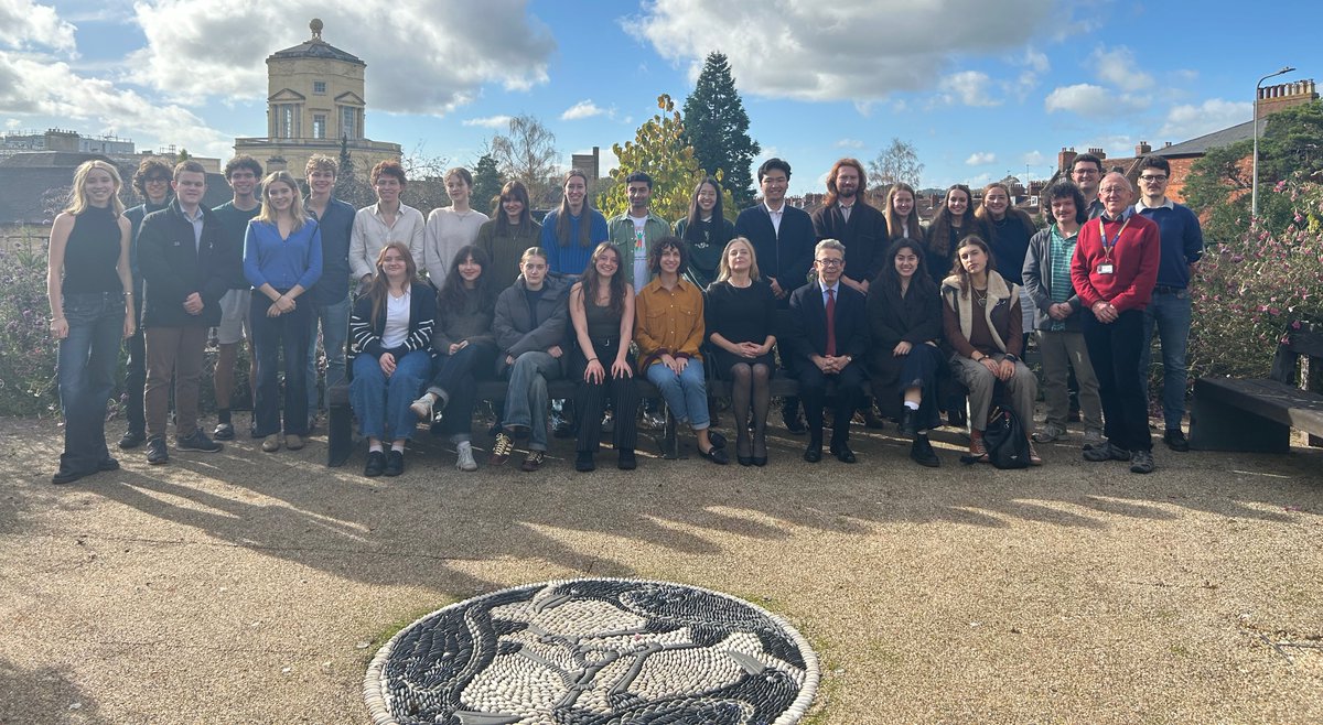 Today we took the Classics School photograph for 2024-25. The sun came out on cue. On to a new academic year with much to look forward to.