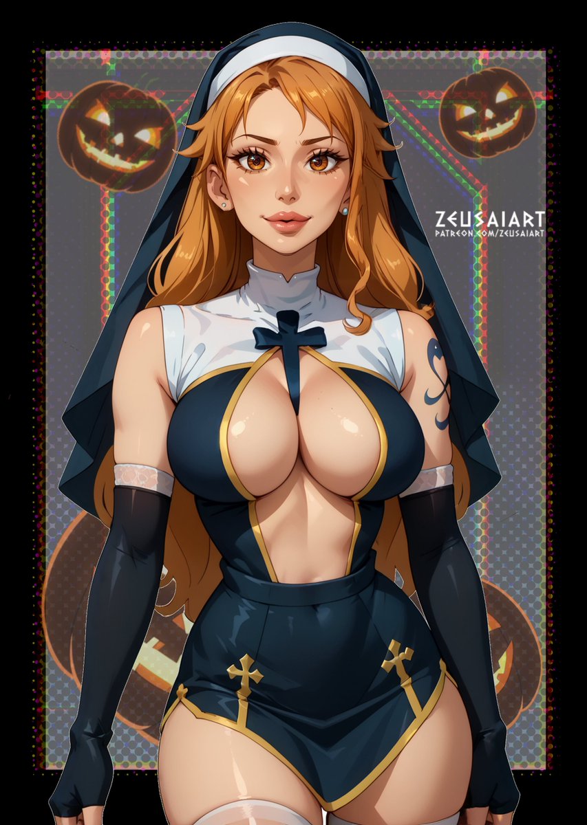 👻The October Costume Festival🎃N16
Character: Nami [#ONEPIECE ]  
Costume: Nun