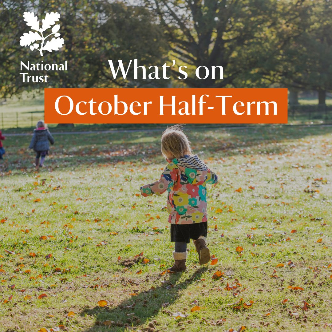 OsterleyNT's tweet photo. 🎃What's on during October Half-Term?

1. Family Halloween Trail: Creepy Creatures (26 October – 3 November).
2. ZooLab Animal Encounters (31 October)
3. Creepy Creature Craft Cart (31 October)

For more event details &amp; to book your place visit https://t.co/NJALLs9mbO https://t.co/VyPgLT5oAX