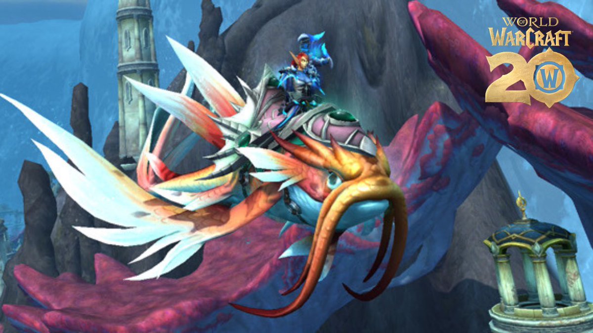 Aido_Tweet's tweet image. 🎁Concours🎁

Pour fêter les 20 ans de World Of Warcraft
@Warcraft offre la possibilité de gagner la monture Siluridé merveilleux

Comment tenter sa chance ?  
✅@Aido_Tweet 
💙Like ce post 
🔄Retweet 
~TAS le  22/10~ 

Bonne chance à tous !    
#WoW_Partner #TheWarWithin