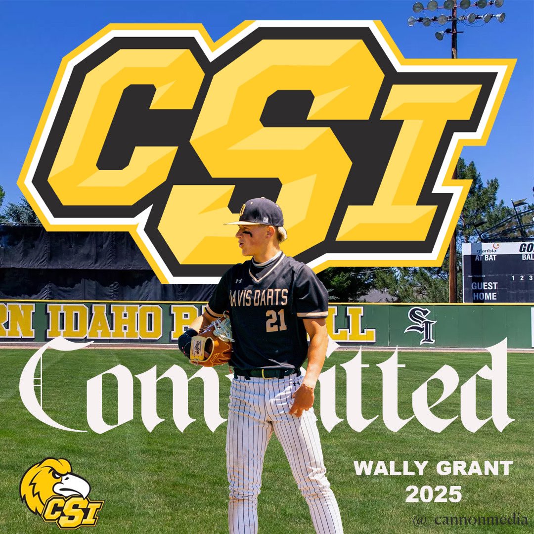 I am grateful to further my academic and athletic career at the College of Southern Idaho.  I’d like to thank all my coaches! I’m grateful for my Heavenly Father and my family, especially my parents! Special thanks to Coach Nick Aiello and the CSI staff! #GoldenEagles 🦅