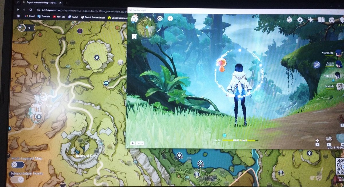 Glad I took a long break from Genshin because now I'm back on my feet to venture into Sumeru! Exploring every Sumeru district to around 90-100% exploration is my goal 💪🏻

Also having companies helped with my progress
<a href="/DelkaTsuzuku/">DelkaTsuzuku|Transdimension Bounty Hunter 💥🧾🔫🍉</a> <a href="/xMayAsakurax/">May Asakura</a> <a href="/Star_Lesia/">StarLesia ✨☄️</a> <a href="/YfanTheNial/">Yvonne Eclips</a> and Wan