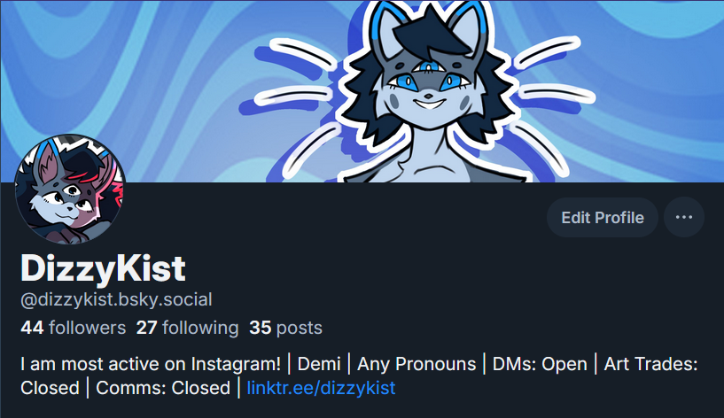 DizzyKist's tweet photo. I deleted everything from twitter. I have moved to Bluesky, Instagram, and Tumblr https://t.co/WmqLtmakZY