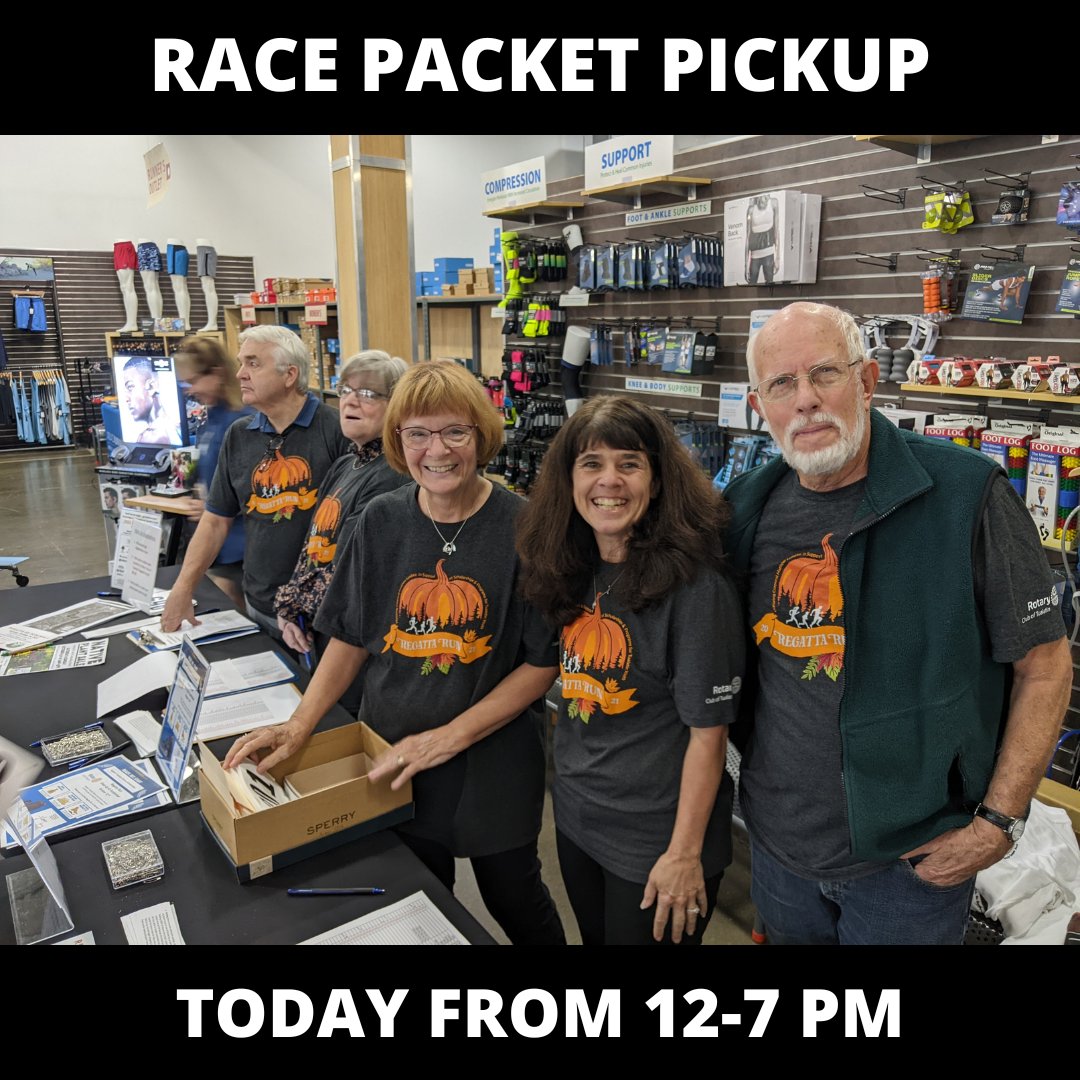 TualRegattaRun's tweet photo. It's race packet pickup day! Join us from 12-7pm at Road Runner Sports in Tualatin to get your official race shirt and bib. If you can't make it today, you can also pick up your items on race day beginning at 7:30am. A limited number of in-person registrations are also available. https://t.co/dwZXwBoaOw