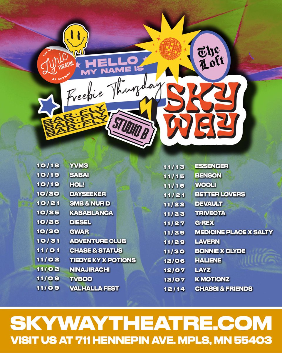 SKYWAY THEATRE tweet media