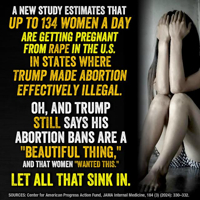 Republicans made it so rapists can choose the mother of their children.