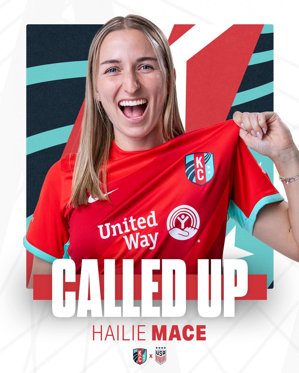 thekccurrent's tweet photo. MACE AMERICA IS BACKKKKK 🗣️

Hailie Mace with join the @USWNT for October friendlies against Iceland and Argentina 🇺🇸

#KCBABY https://t.co/AKWOTn5Cad