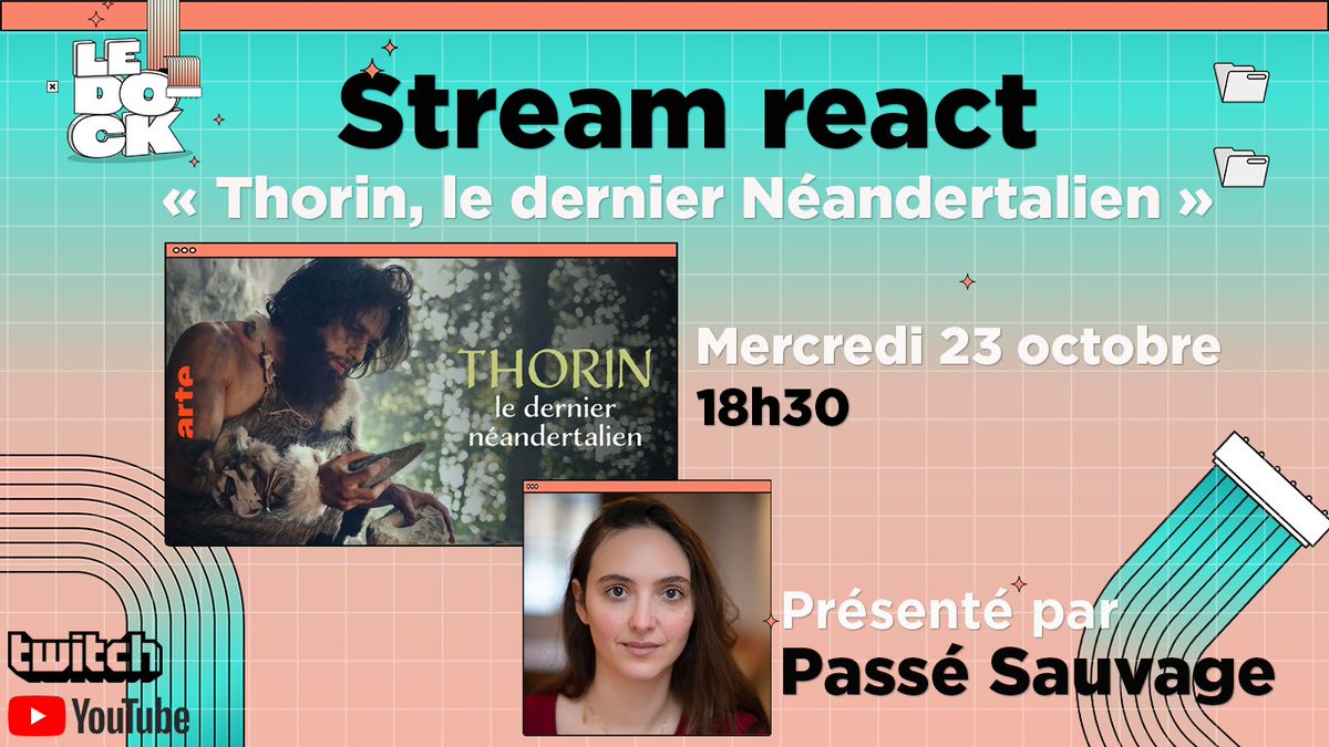 Pourquoi les Néandertaliens ont-ils disparu au profit de Homo sapiens, notre ancêtre ?  

<a href="/PasseSauvage/">Clothilde Chamussy</a> prend le contrôle de notre chaîne Twitch pour un stream react en compagnie de plusieurs experts 🔎  

🔗 ttv/artefr