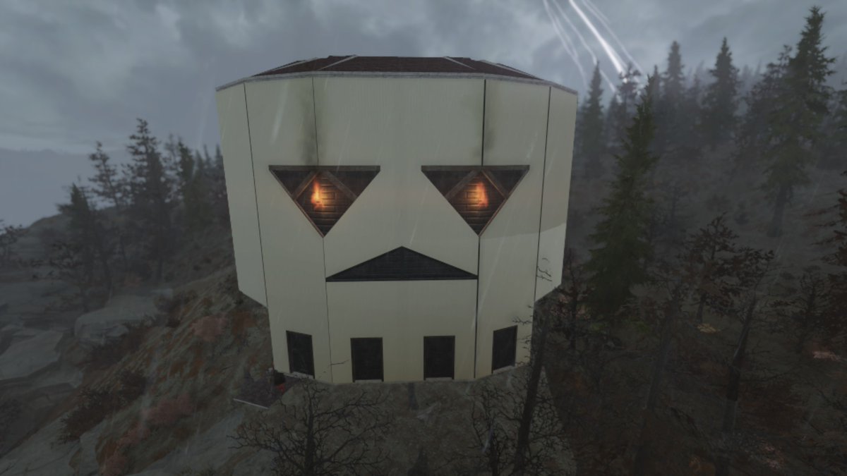 NemesisdeadFR's tweet photo. Attention les calcinés d'Halloween arrivent à grand pas mardi dans les Appalaches , mais Halloween c'est toute l'année pour preuve vous pouvez tomber sur des camps dans le thème , qui cachent des escape game https://t.co/B2FHi487BU