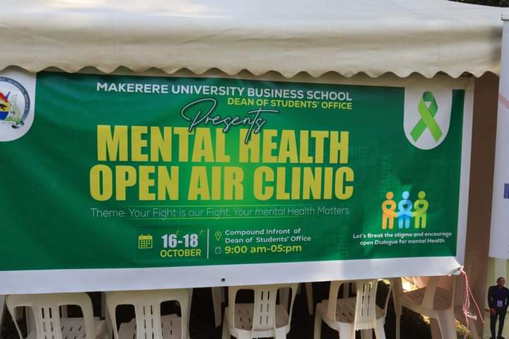 OfficialMubs's tweet photo. @dos_Mubs is running a Mental Health open air clinic at MUBS main campus in front of Dean of students office. For any mental issues, please visit them. The school counselor and her team are there to support you. The three-day clinic started yesterday and will close tomorrow, 18th October 2024.
@MentalHealth_Ug