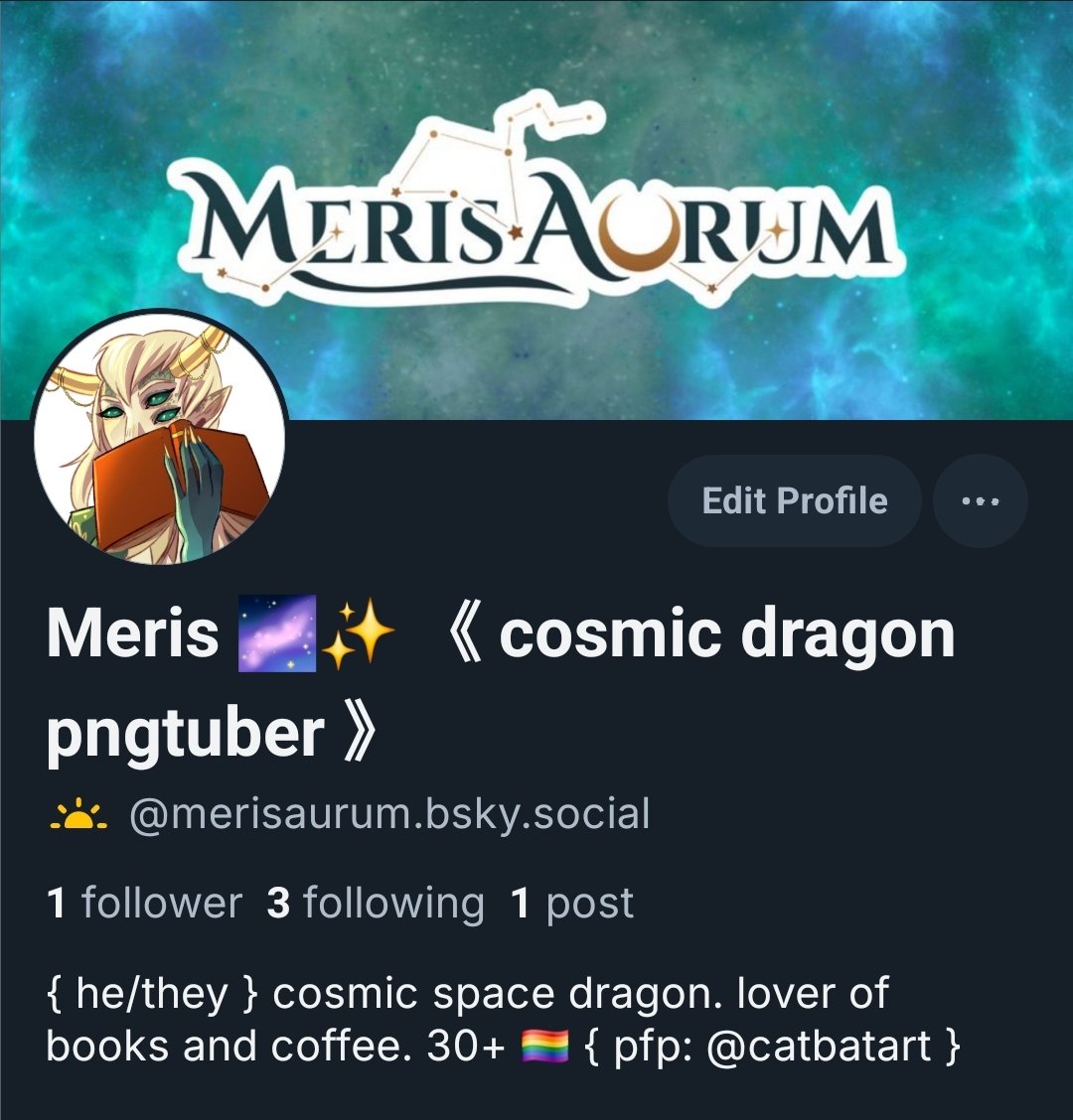 MerisAurum's tweet photo. I did a thing even though I hate starting over on new platforms but this is just getting ridiculous https://t.co/HcXh1Nakx0