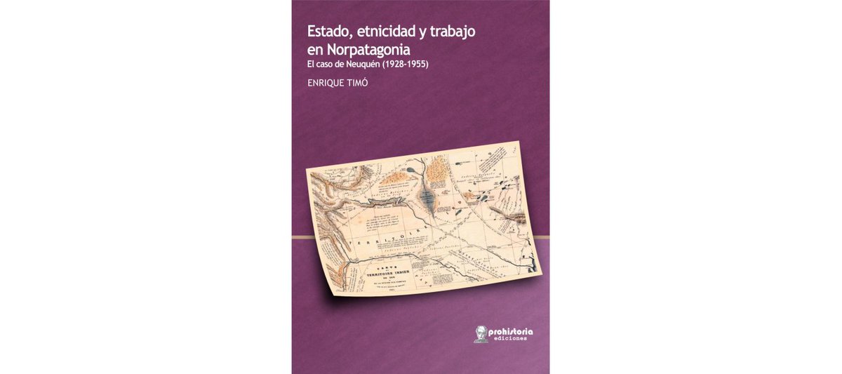 Recibimos en carácter de donación el libro: Estado, etnicidad y trabajo en Norpatagonia : El caso de Neuquén (1928-1955) / Enrique Timó. Rosario: Prohistoria, 2023. 191 p.
Agradecemos al Dr. Hernán Palermo dicha donación.
biblioteca.ceil-conicet.gov.ar/cgi-bin/koha/o…