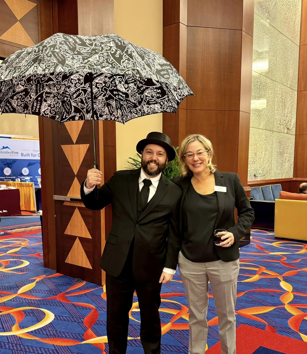 CooperativeCUA's tweet photo. Happy International Credit Union Day from #APEX24 at @MoheganSun!

#coopdifference #ICUDay #umbrellaman #peoplehelpingpeople https://t.co/wgch6FJje2