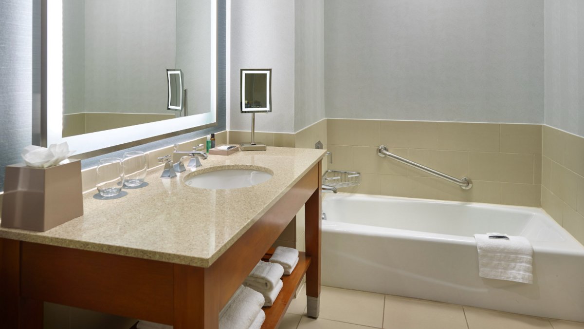 Coming to #Memphis for #Halloween? Our spacious, well-lit bathrooms are the perfect spot to get into character and enjoy a spooky night in the heart of the city. Give us a try at bit.ly/2GJeq74. #westinbealestreet