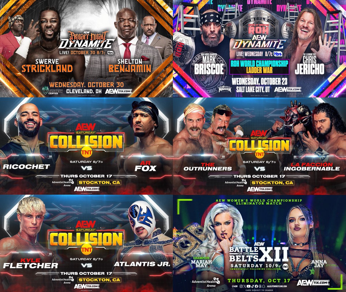 Swerve Strickland vs Shelton Benjamin is going to be an all-timer.