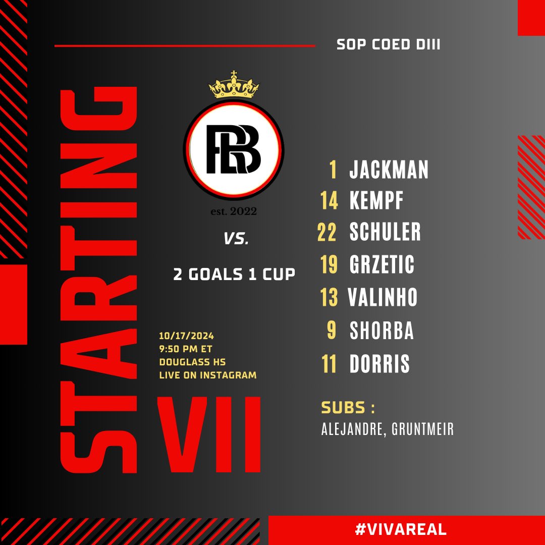 RealBraselton's tweet photo. Back in action tonight‼️

#VIVAREAL 👑🔴⚫️ https://t.co/O9Bg7REfw9