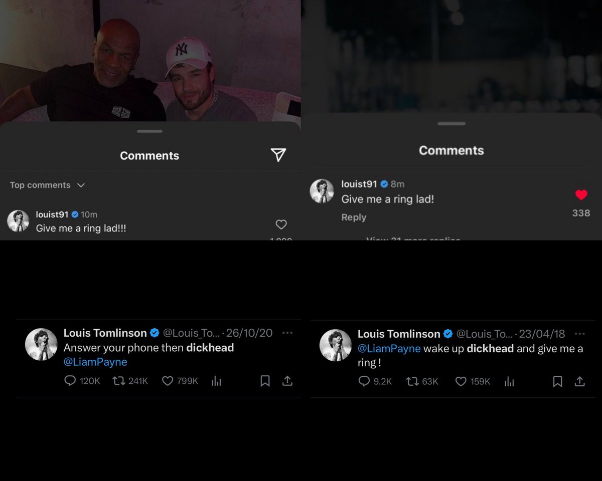 no because he has always constantly reaching out to Liam all the time :( this breaks my heart