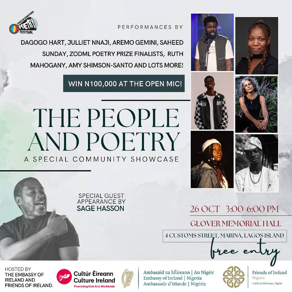 ZODML's tweet photo. OPEN MIC ALERT! 🎙️
Loud it! 🗣️ Join us at LIPFest 2024 this coming Saturday, 26 October as the top 5 winners of The ZODML Poetry Prize dazzle us with their performances. 😃 💫
@_saheedsunday we can’t wait to see you perform wonders on stage.
#zodml #poetryprize #lipfest https://t.co/mWj4Y32ODZ