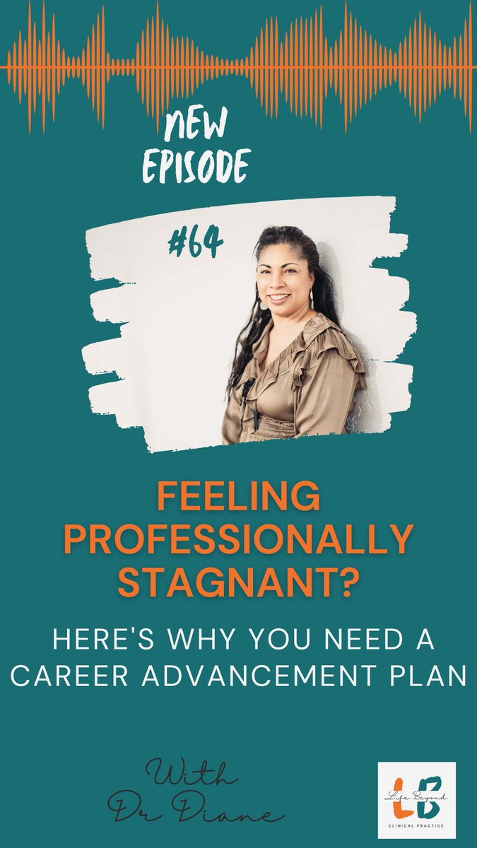 If you've been longing to advance your career in healthcare but feel stuck, listen to my latest podcast episode here 👇

podcasts.apple.com/ca/podcast/64-…

I hope you find the inspiration to get unstuck and pursue a path filled with passion and Purpose!

#healthcare #careers #CareerGrowth