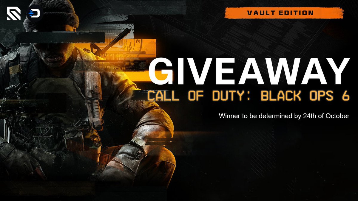 DETONATEDcom's tweet photo. Who NEEDS a #BlackOps6 Vault Edition before Launch? We’re giving away:

1x COD: Black Ops 6 Vault Edition

How to enter: 
💥 Follow @WallhackHQ &amp; @DETONATEDcom
💥 Like + Retweet this post
💥 Tag your Duo

🌎 Global Giveaway
🗓️ Winner picked October 24th https://t.co/aSyvFTnksz
