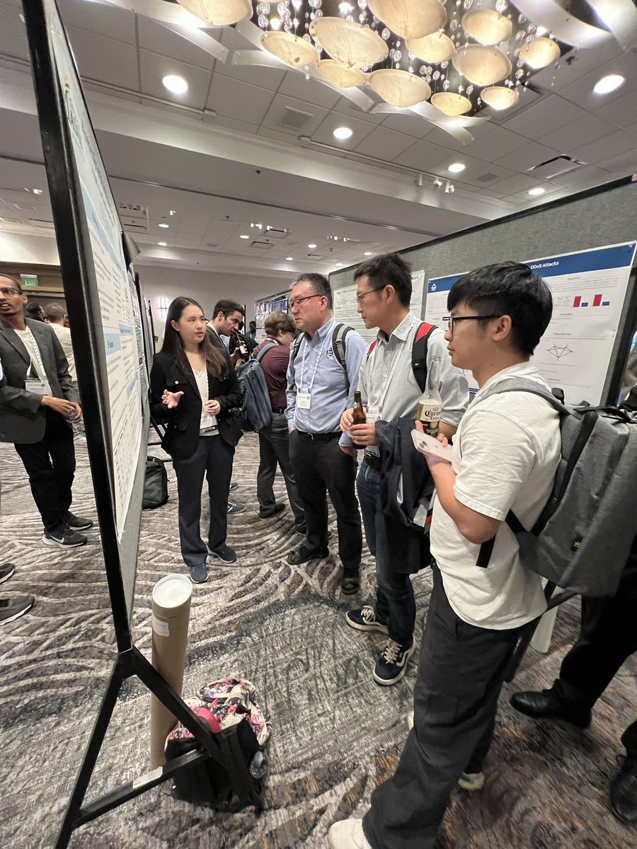 acm_ccs's tweet image. Welcome the youngest new comer to the CCS community! Poster presented by Elisa Zhang, a student from Dougherty Valley High School in California.