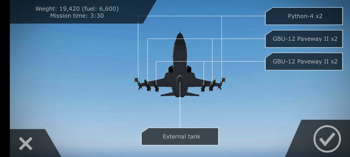 Thunder_2007's tweet photo. @thirdwire Please add python-3 for F-5T RTAF in the next update https://t.co/uH6jnI8oUK