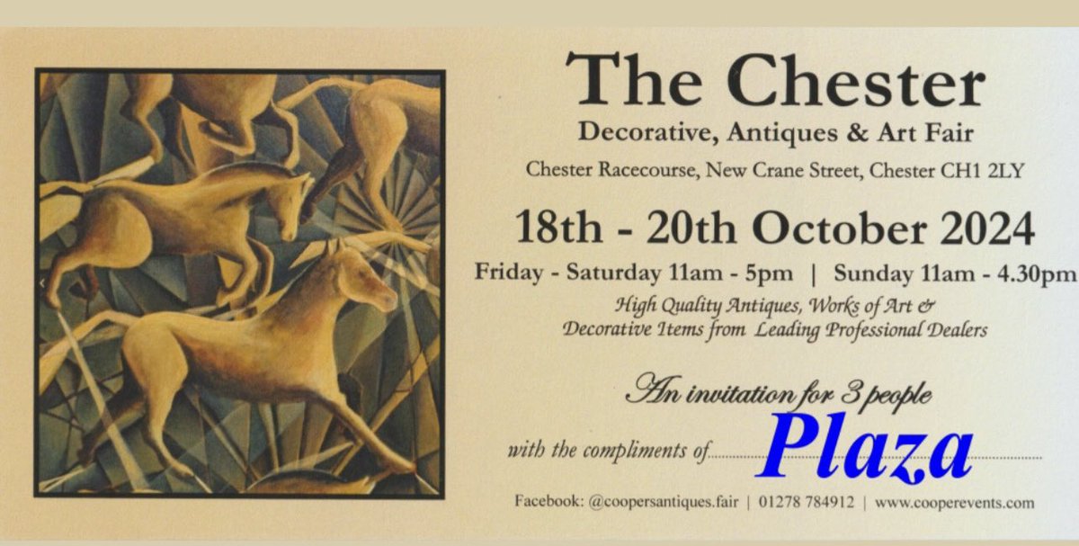 Come and see us in Chester this weekend. 
#antiquesfair
#vintagejewellery 
#designerjewellery
#antiquesjewellery