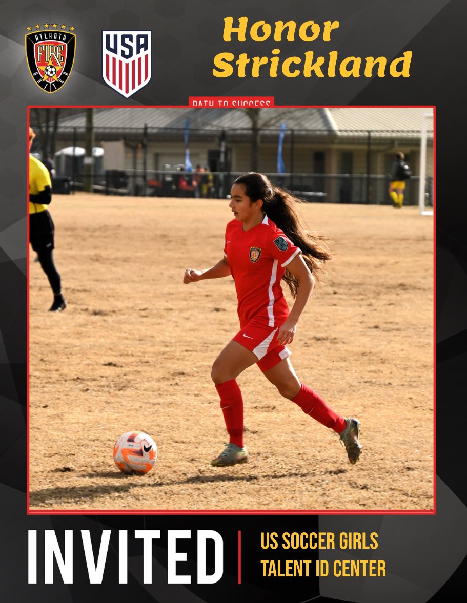 Congratulations to these AFU 2011 Girls for receiving an invitation to the U.S. Soccer Girls Talent ID Center event in Marietta, GA, on October 16! ⚽️ #weareafu