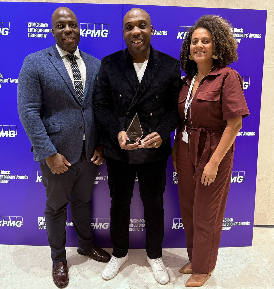 Introducing the <a href="/KPMG/">KPMG</a> Black Entrepreneurs’ Award winner for Most Promising Not For Profit Organisation 2024.

£25K award to <a href="/PowerTheFightUK/">POWER THE FIGHT</a> and a year’s support from <a href="/KPMG/">KPMG</a>. 

We give thanks 🙏🏾

Shouts to <a href="/kreptplaydirty/">TALLY</a> for a brilliant keynote 👊🏾