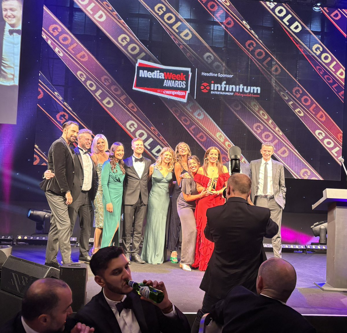 Goodstuffers's tweet image. The campaign might have told you to switch off, but we’re powered up by winning “Best use of Audio” for our work on The Power Nap with @OVOEnergy at @CampaignMedia Week Awards🔥. Kudos to the team that made it happen @sayitnow_ai 🔋