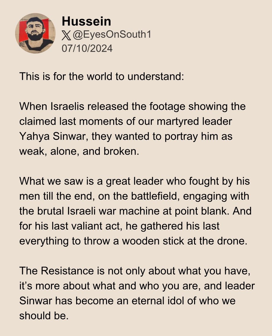 For the lack of characters, i made this poster.

The world needs to understand who we are.