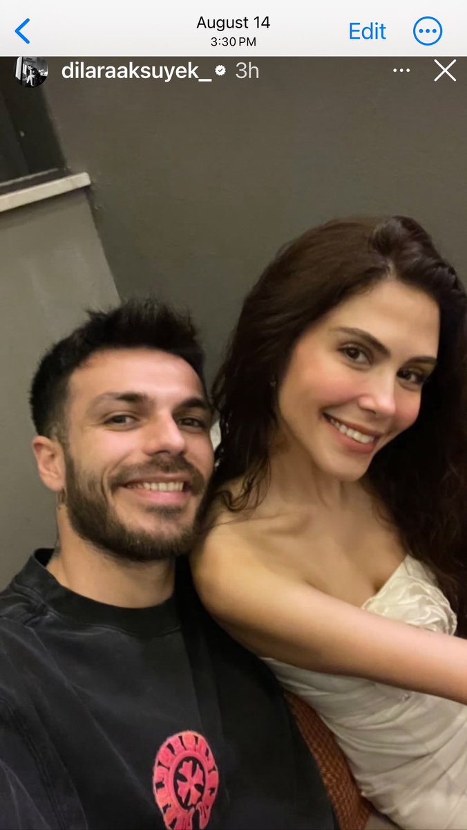 Dilara has been dating over a year shes shown her boyfriend many times on her IG story. It’s now she posted him. It did not happen over night to be PR relationship + Dilara doesn’t have the fandom to be used for PR. But many like Sila, Hazel,others doo. Nilsu Yılmaz will be next.