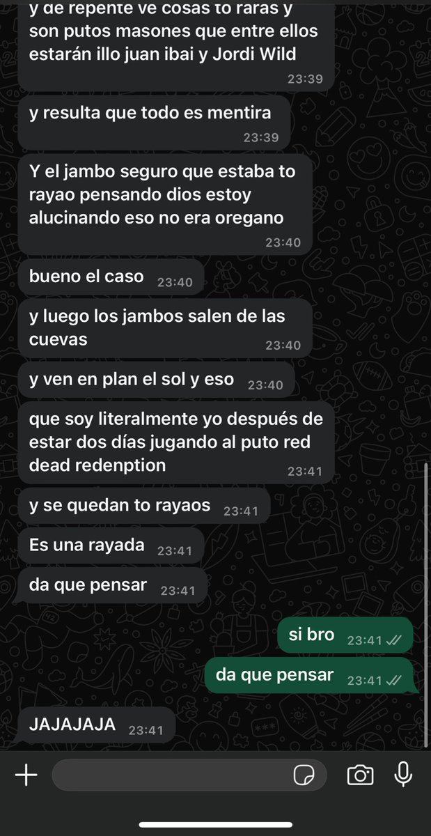 Da que pensar