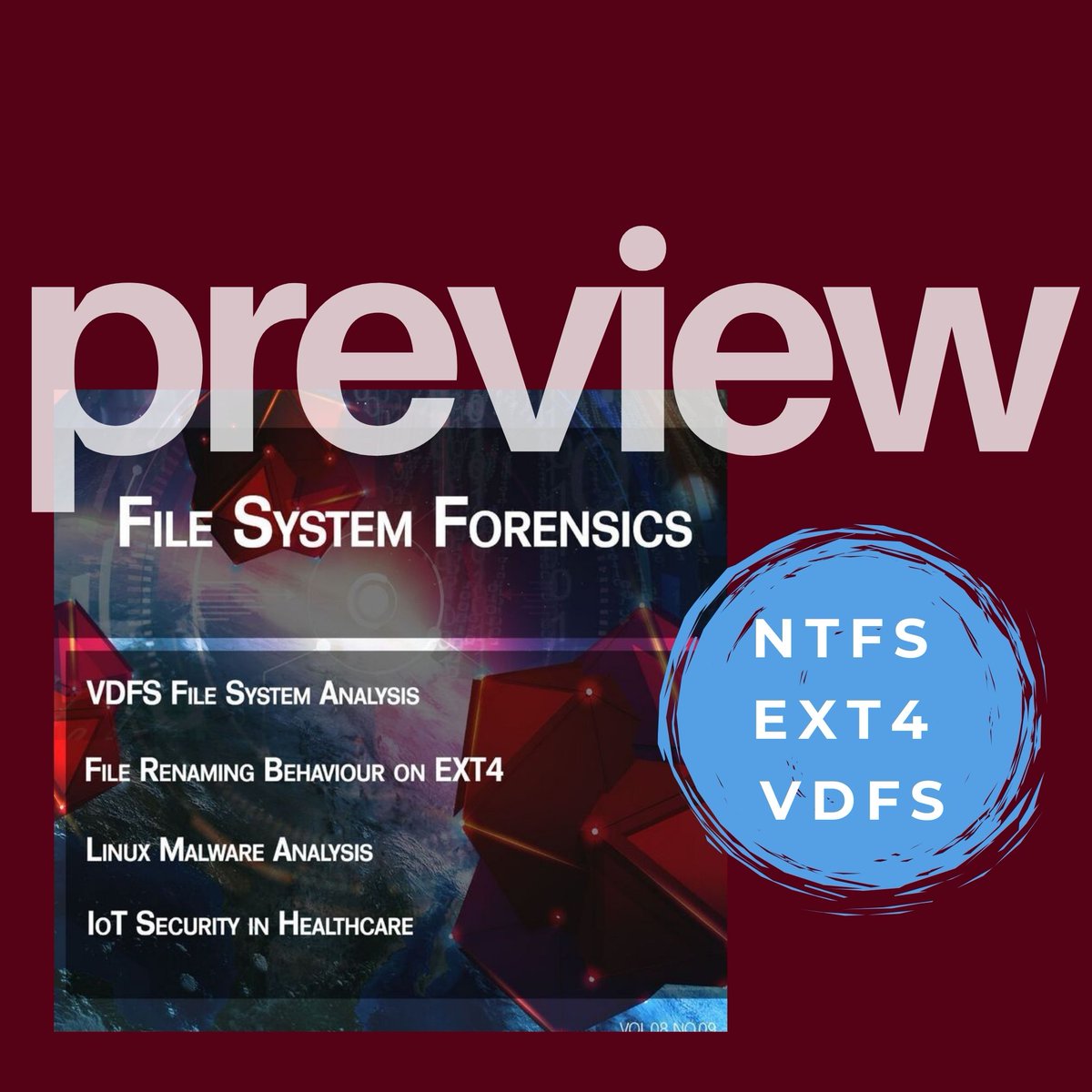 eForensics_Mag's tweet image. Here is a sneak peek of File System Forensics

eforensicsmag.com/download/previ…

#infosec #cybersecurity #gamehacking #pentesting #pentest #opensource