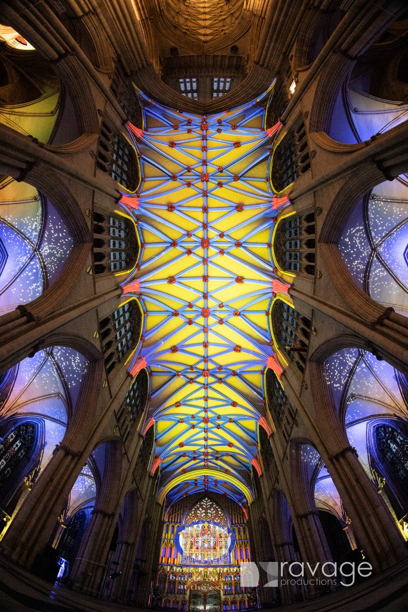 The hottest show in town - Phoenix, a brand new light installation by Ross Ashton and Karen Monid at <a href="/York_Minster/">York Minster</a>  which tells  the story of the 1984 fire. #Phoenix #light #york
