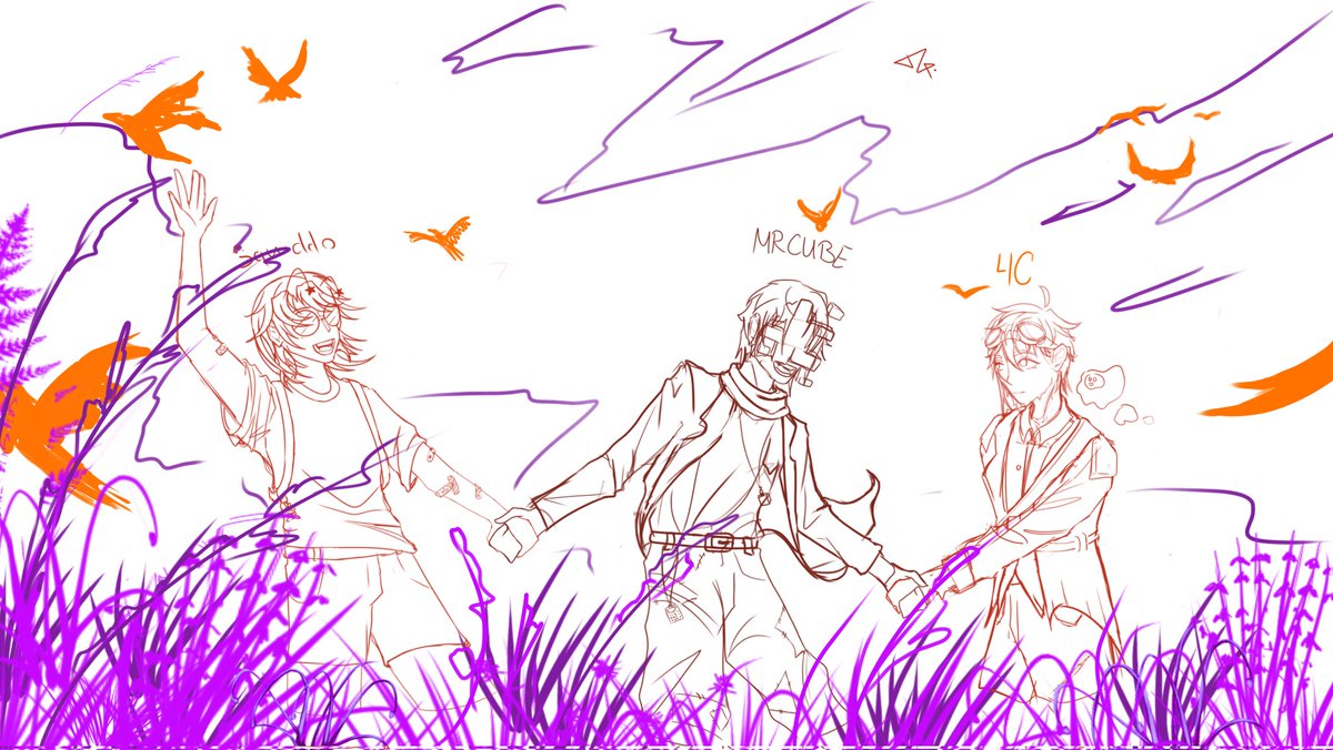 _Just_an_Error_'s tweet image. Chat how do we feel about this Team force (thats what they&apos;re called right...) sketch?? Currently my favorite WIP