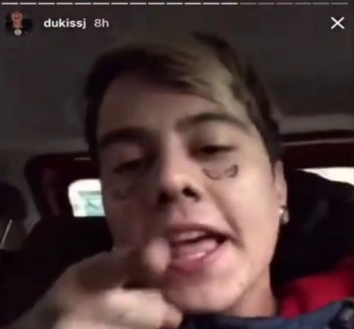 iDanyTss's tweet image. Sabias que el beef iba a estar bueno cuando abrias Instagram y veias que las historias de duki arrancaban asi: