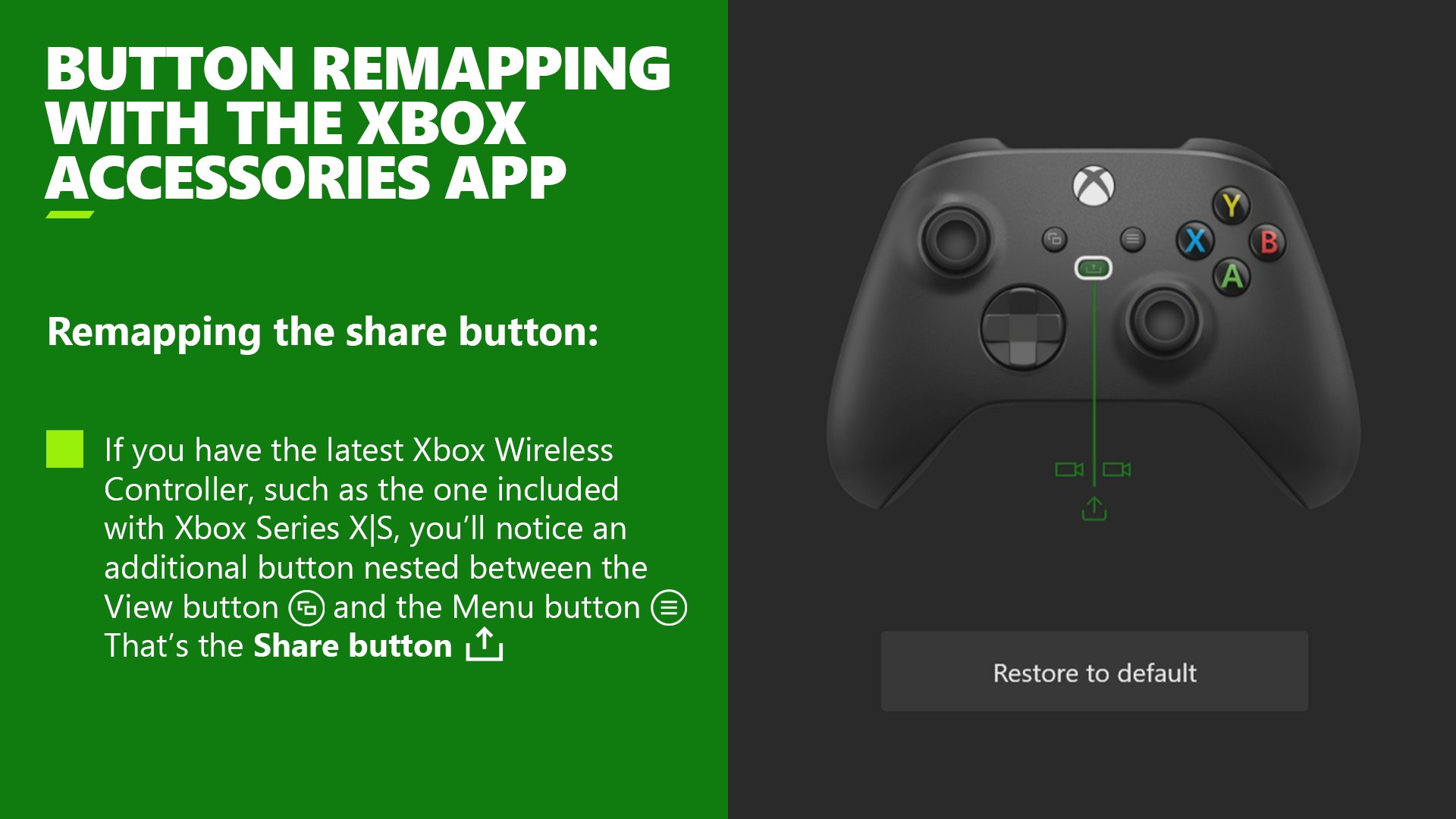 Xbox One Controller Menu Button Xbox One Controller Mapping [SOLVED]