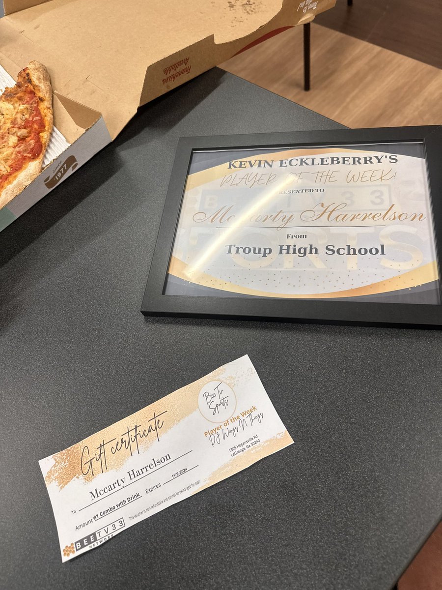 MoneyMcCarty's tweet image. Honored to have been nominated player of the week in Troup County. 2nd time I was nominated this season, but came away with the “W” this time. Big shout out to my coach @tanner_glisson #kicker #fieldgoal #overtime @kevineckleberry @BEETVNETWORK @justinbraden @RecruitGeorgia