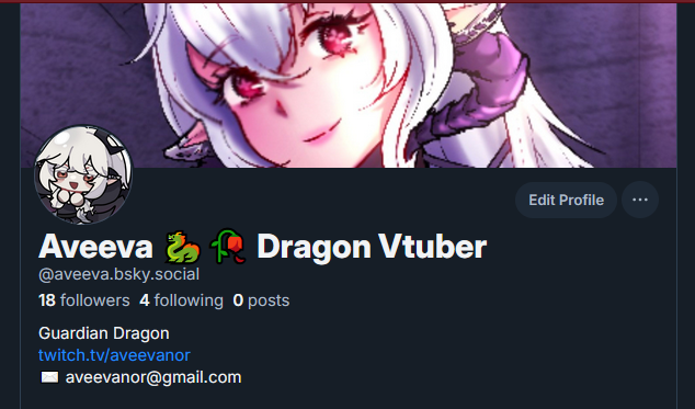 Aveeva 🐉🥀 Dragon Vtuber tweet media