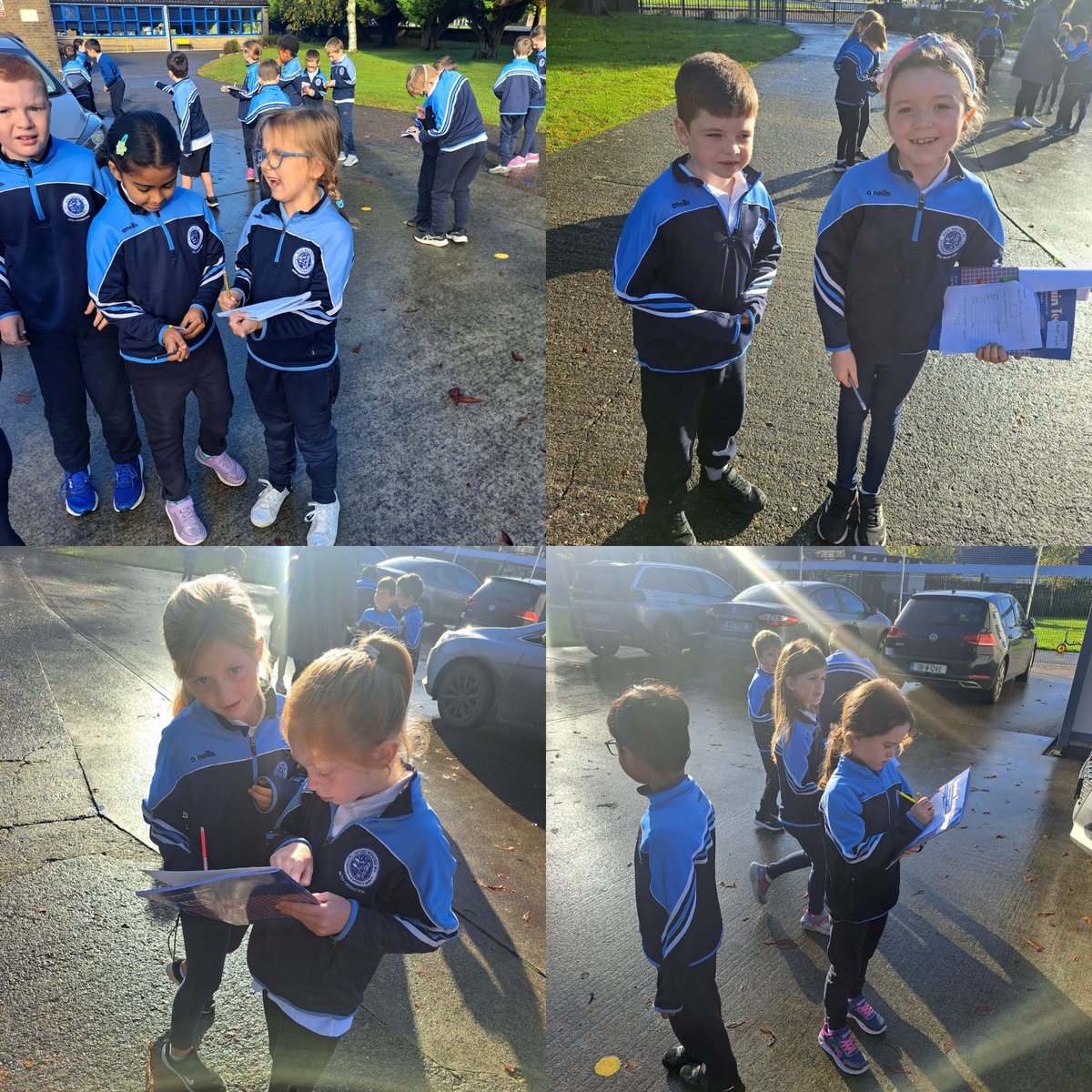 mooncoinprimary's tweet photo. Maths to be found all around our classrooms and school yard today, as our 1st and 2nd Classes were busy on a Maths Trail! They worked in pairs, counting, tallying, measuring, finding shapes, and discovering patterns!!
#MathsWeek2024 #mathstrail https://t.co/dPoZGdrseL